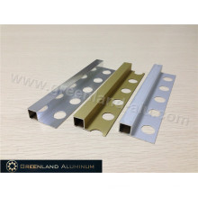 Aluminum Square Schluter Strip10mm Height in Three Colors
